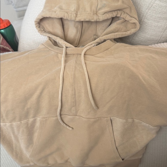 ALO Yoga Brown Cropped Sweatshirt - Picture 4 of 6